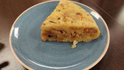¿Tortilla de patatas premium en una gasolinera?